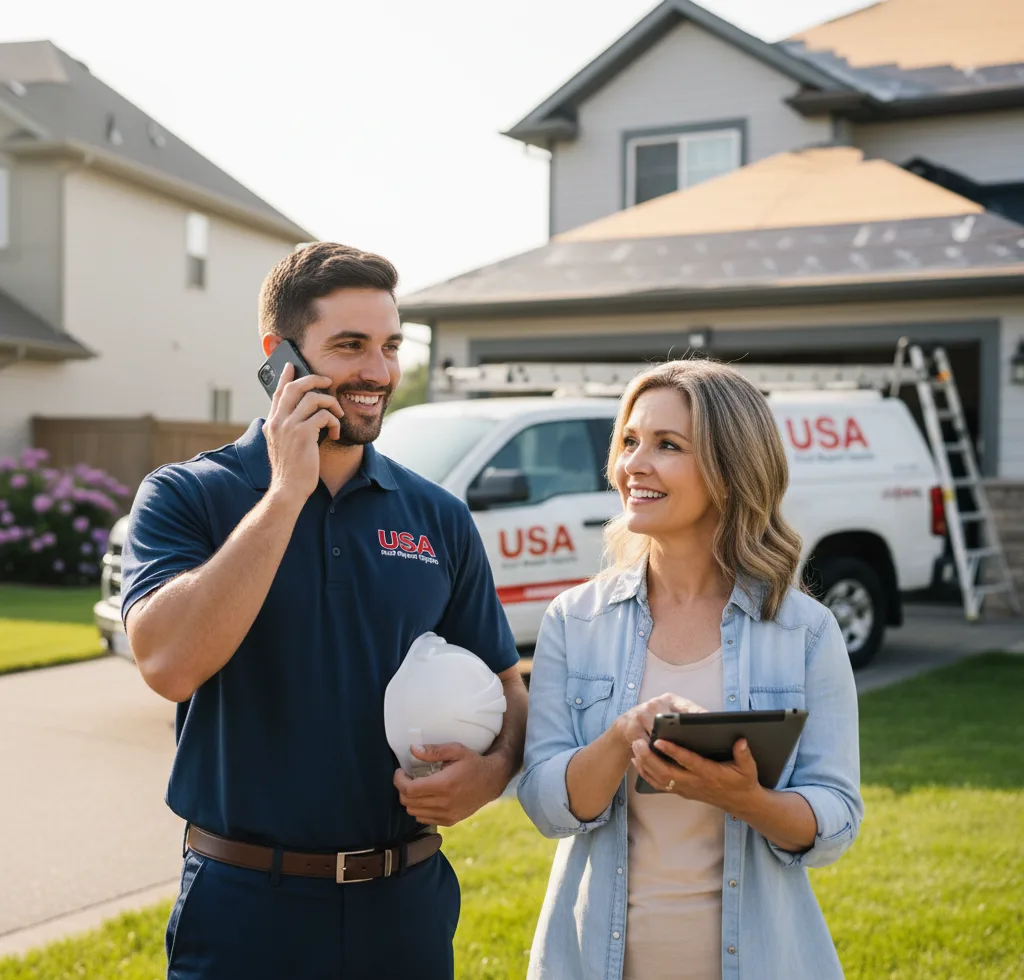 USA Roof Repair Experts customer support in Elmhurst